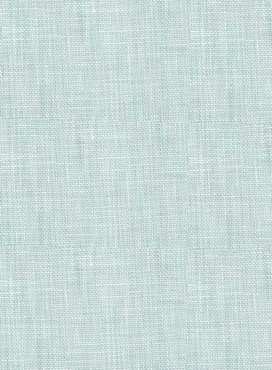 Italian Linen Mint Green Pants - Image 4