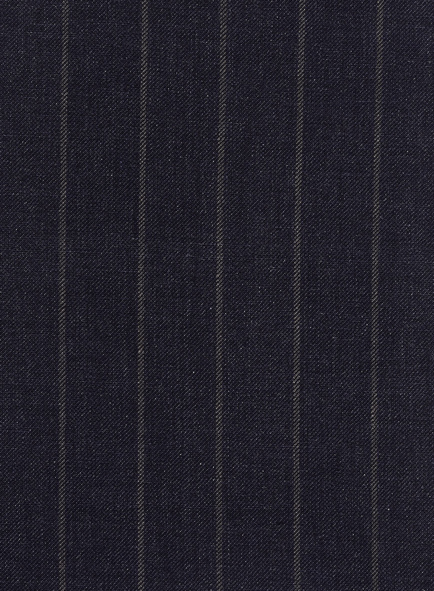 Italian Linen Naviero Stripe Jacket - Image 3