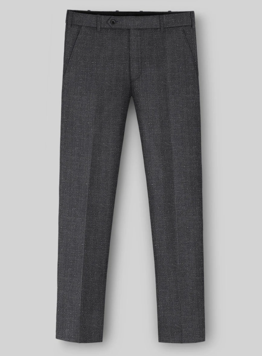 Italian Linen Nottegno Herringbone Suit - Image 4