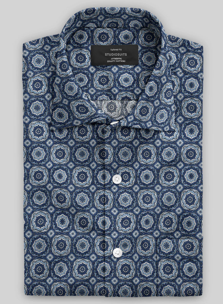 Italian Linen Rillo Shirt