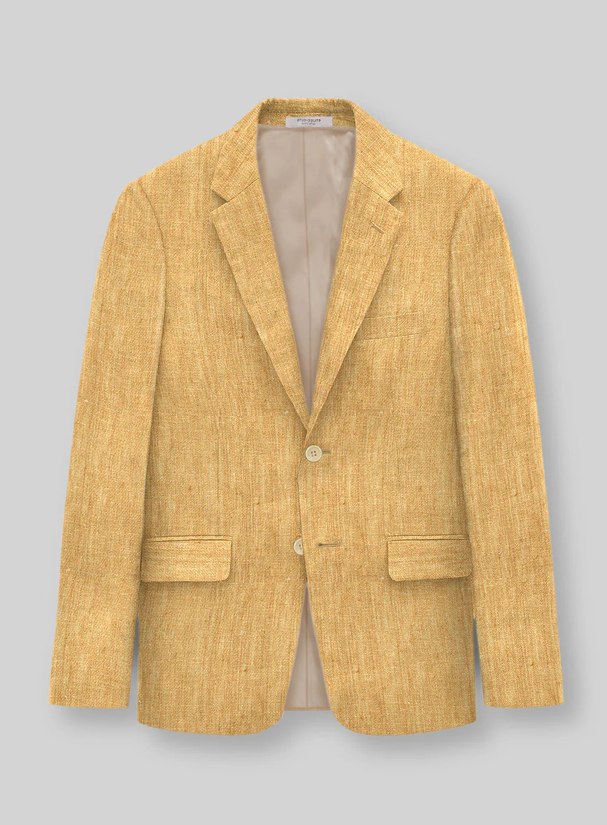 Italian Linen Sunlit Orchid Jacket