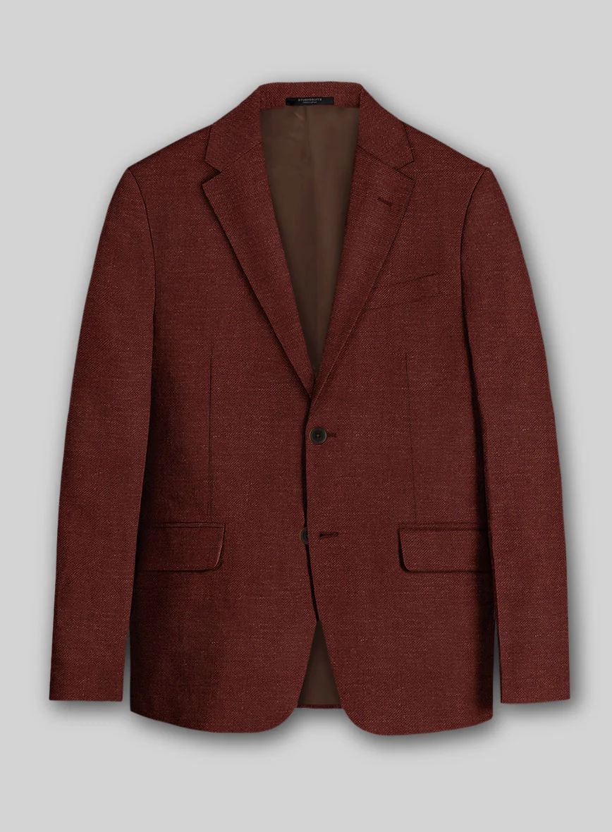 Italian Linen Terra Brown Jacket