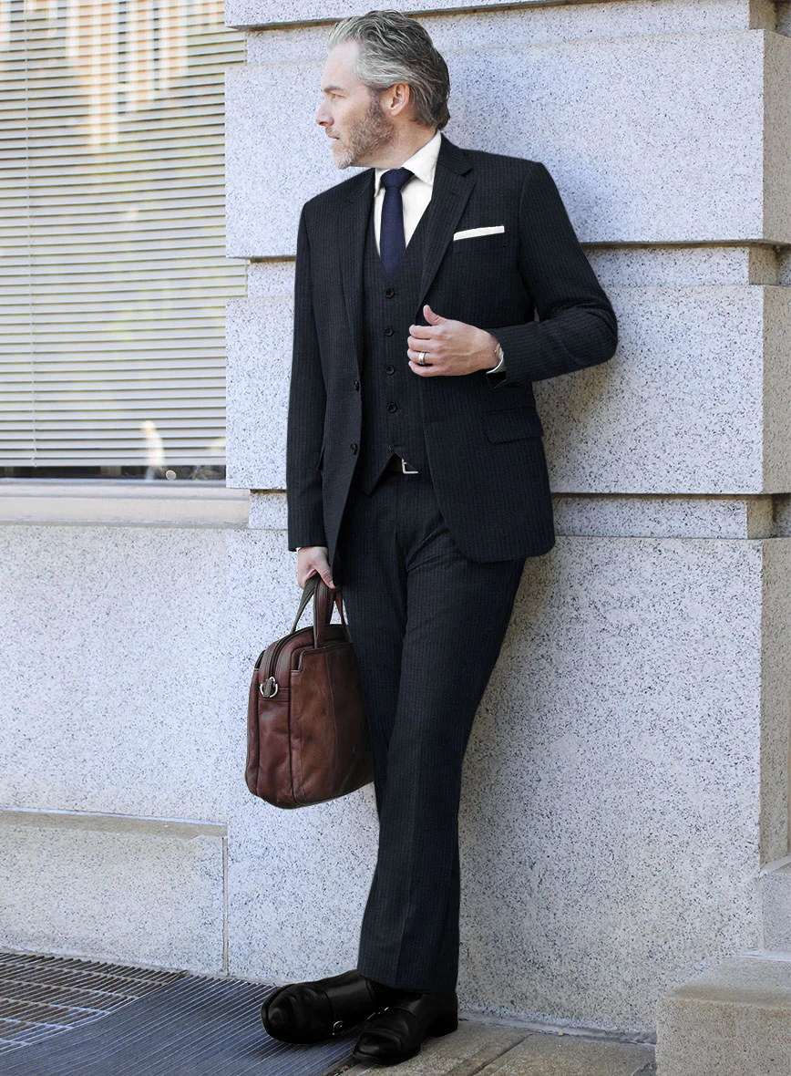 Italian Linen Wool Vana Suit - Image 2
