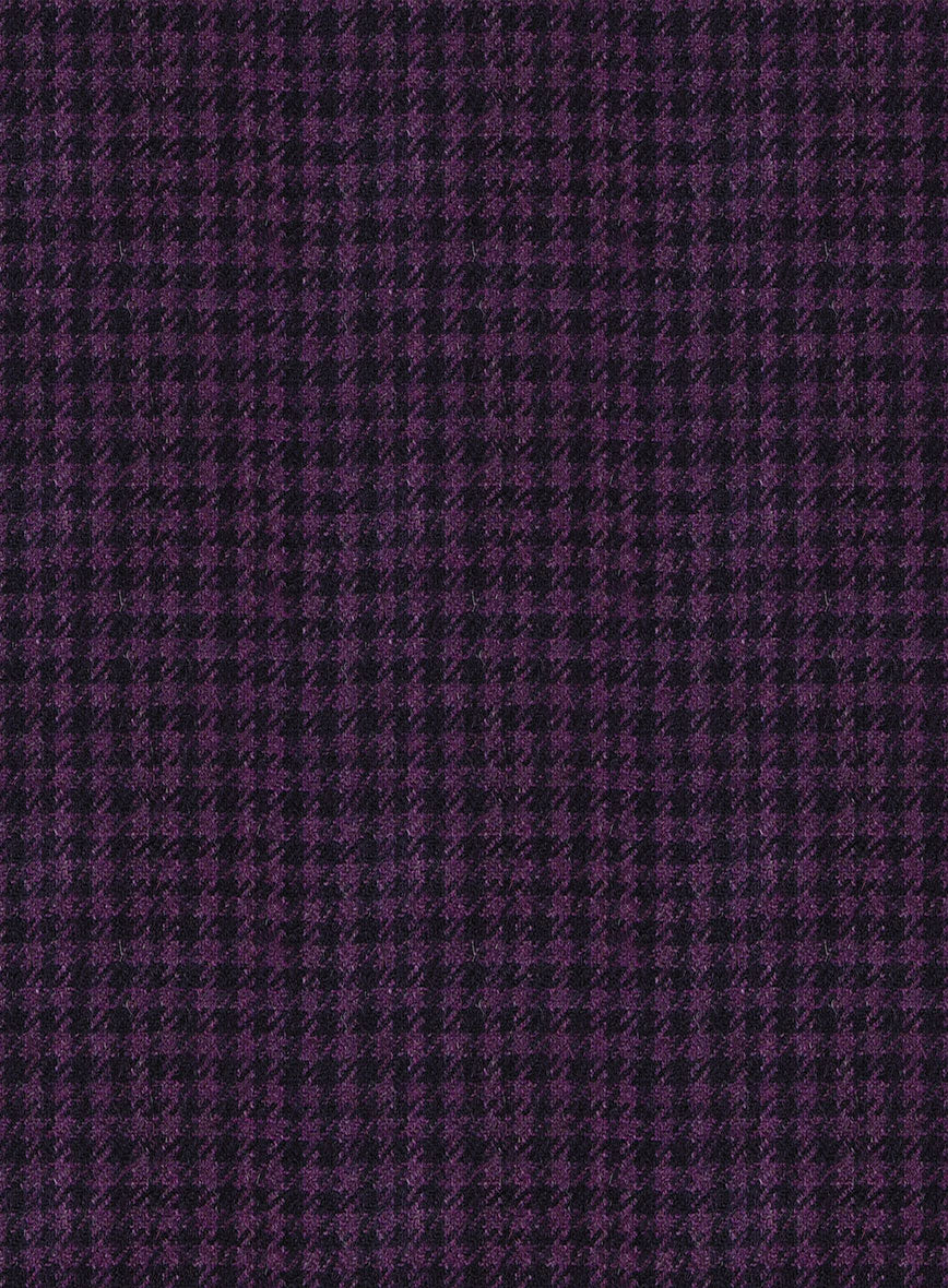 Italian Llio Purple Wool Jacket - Image 2