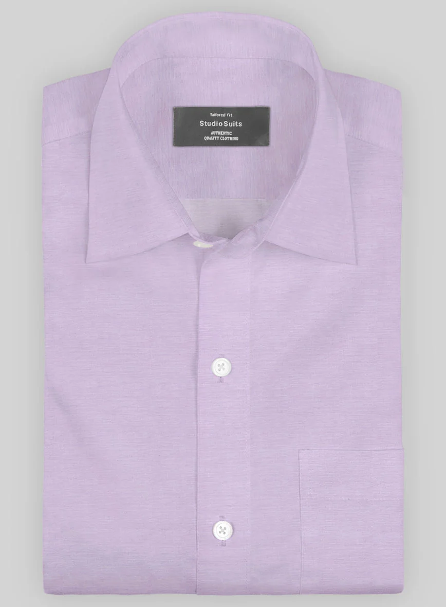 Italian Lombardo Periwinkle Shirt