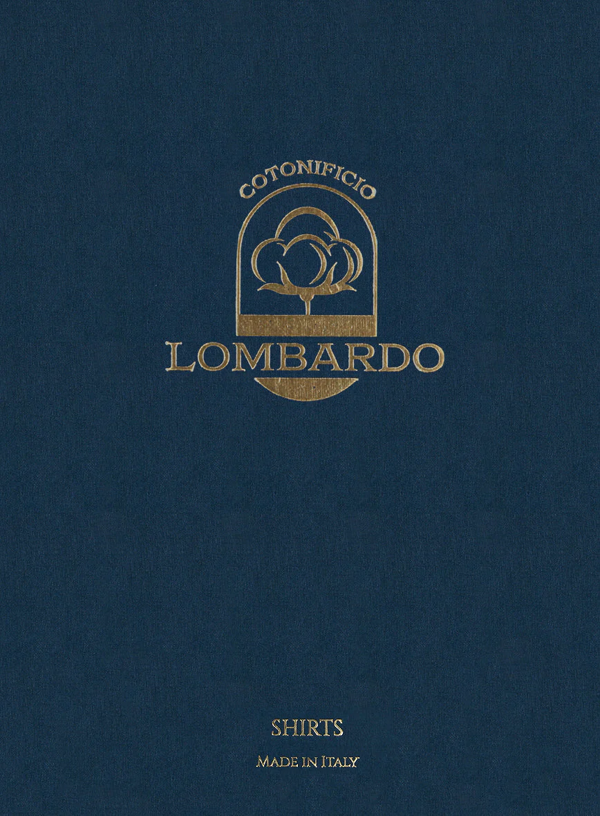 Italian Lombardo Twill Dodger Blue Shirt - Image 5