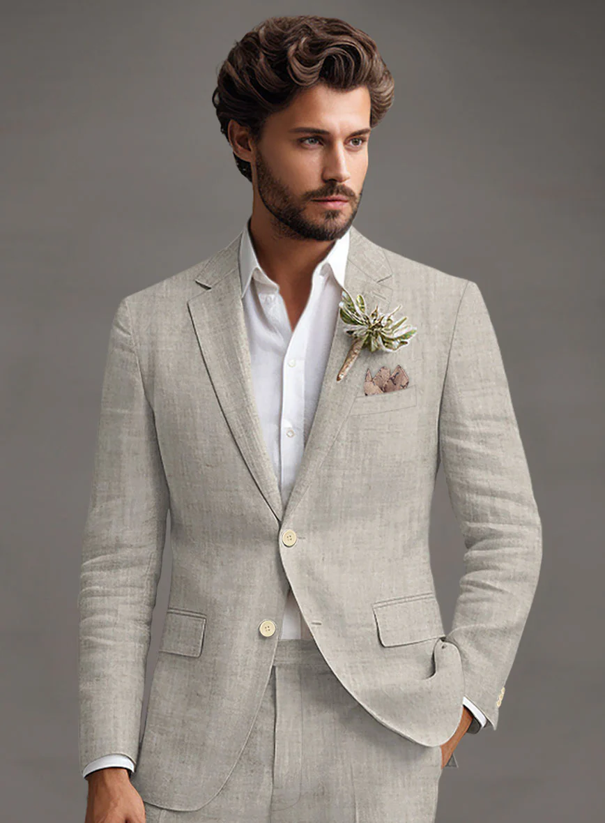 Italian Meadow Linen Suit - Image 3
