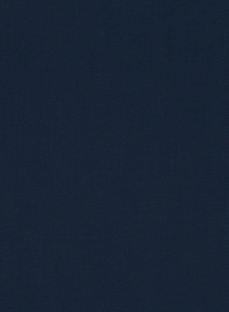 Italian Mirage Blue Cotton Stretch Jacket - Image 2