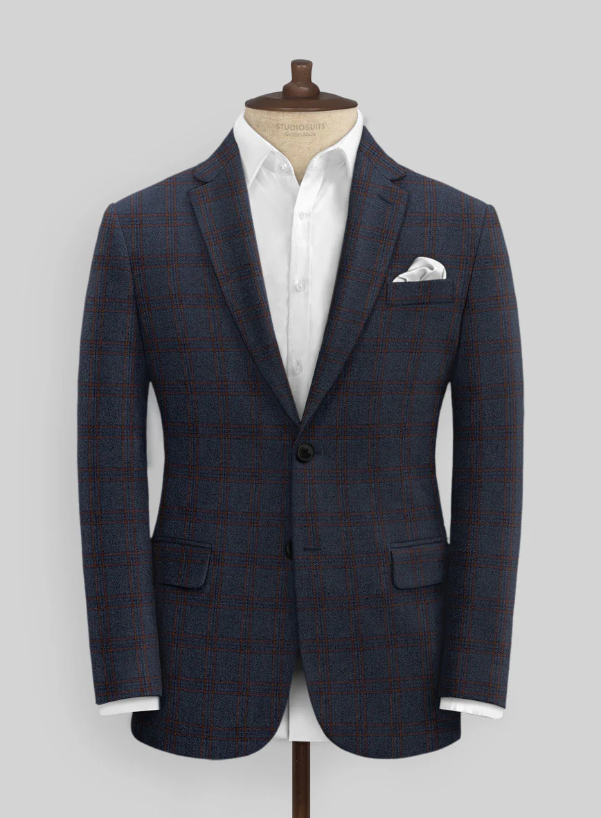 Italian Narciso Check Tweed Suit - Image 3