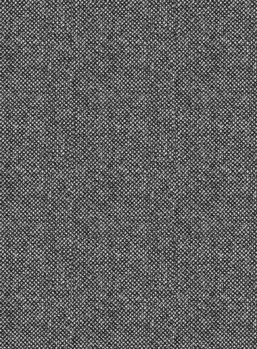 Italian Ombo Gray Birdseye Flannel Pants - Image 3