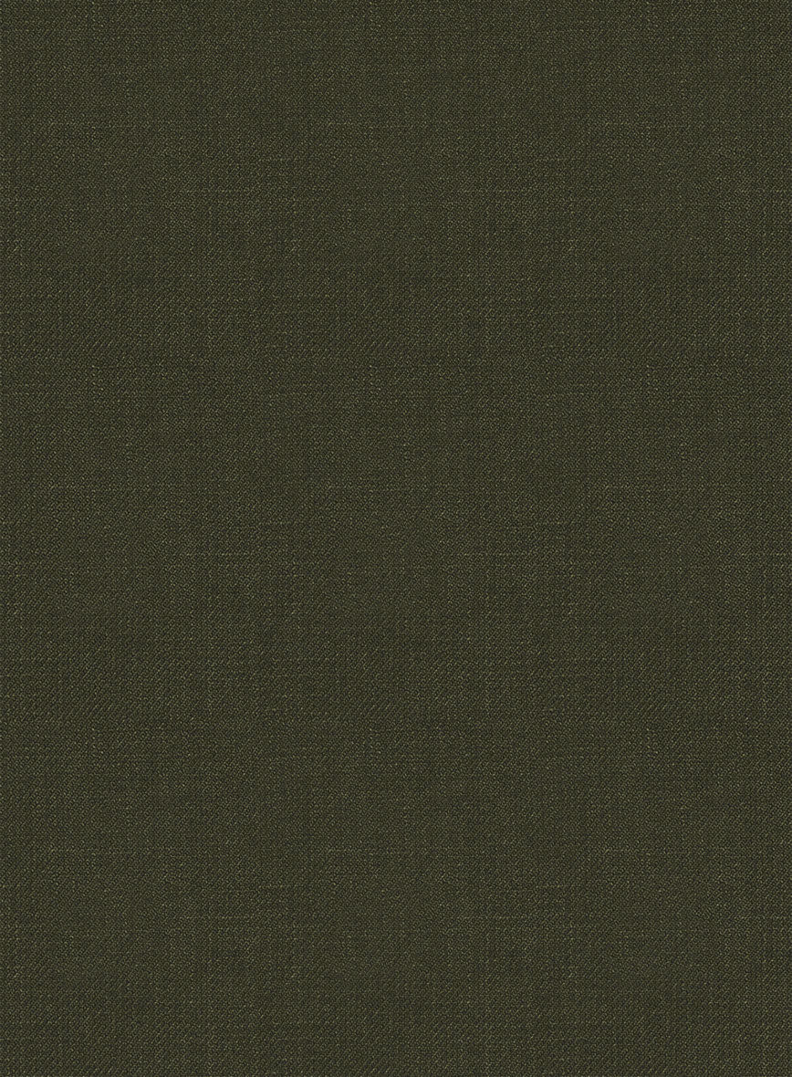 Italian Prato Green Linen Highland Trousers - Image 7