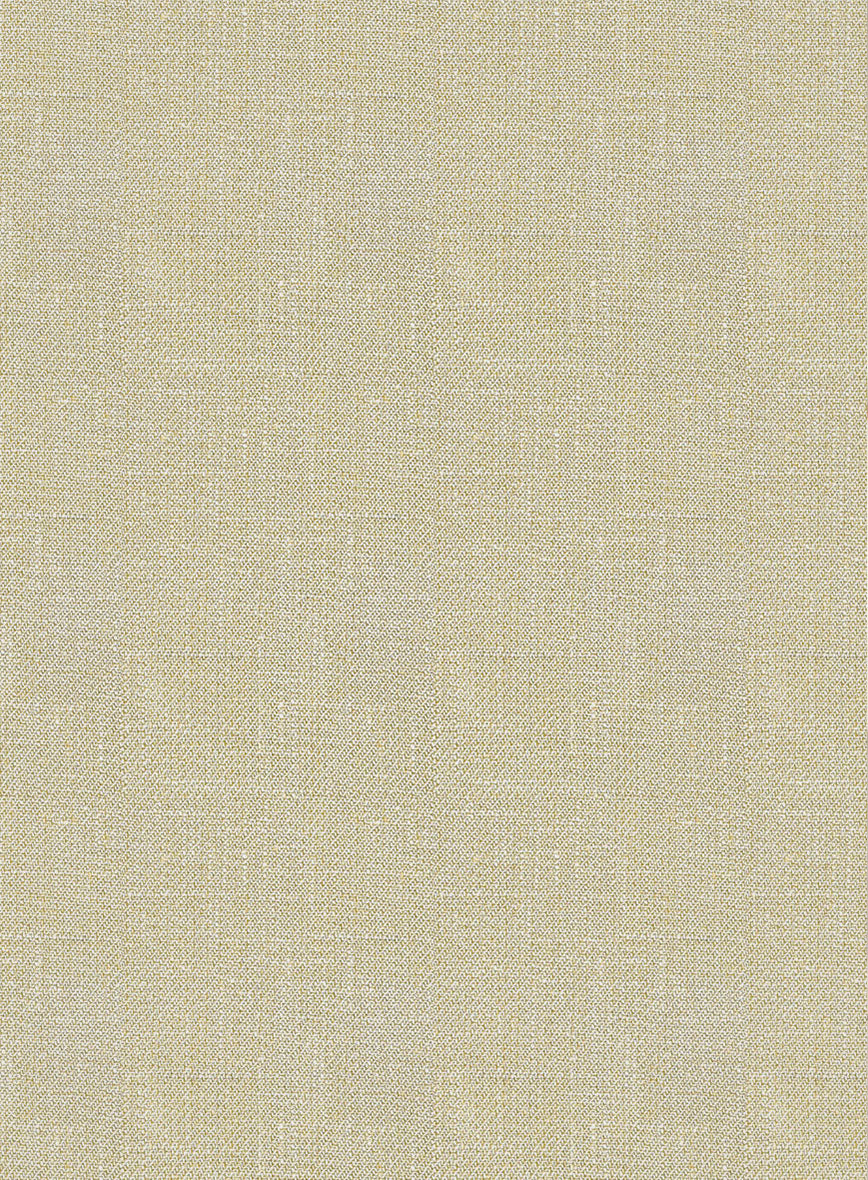 Italian Prato Khaki Linen Jacket - Image 2