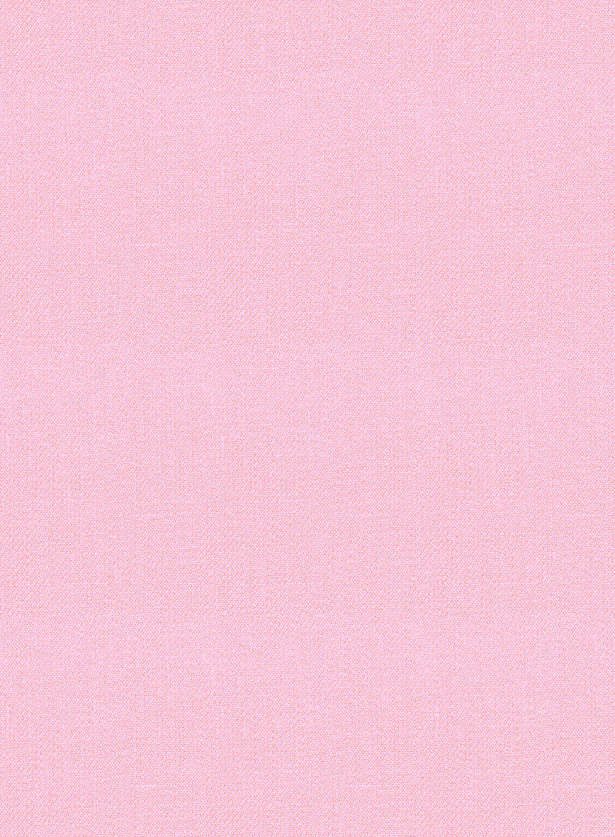 Italian Prato Pink Linen Jacket - Image 3