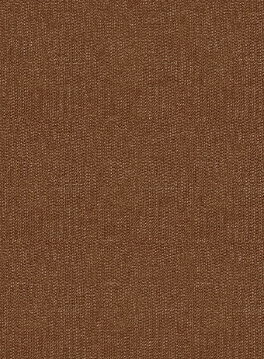 Italian Prato Rust Linen Jacket - Image 2
