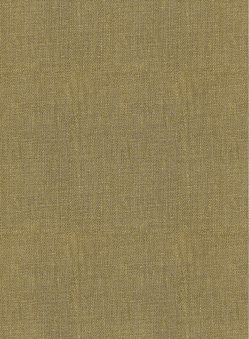 Italian Prato Tan Linen Jacket - Image 2
