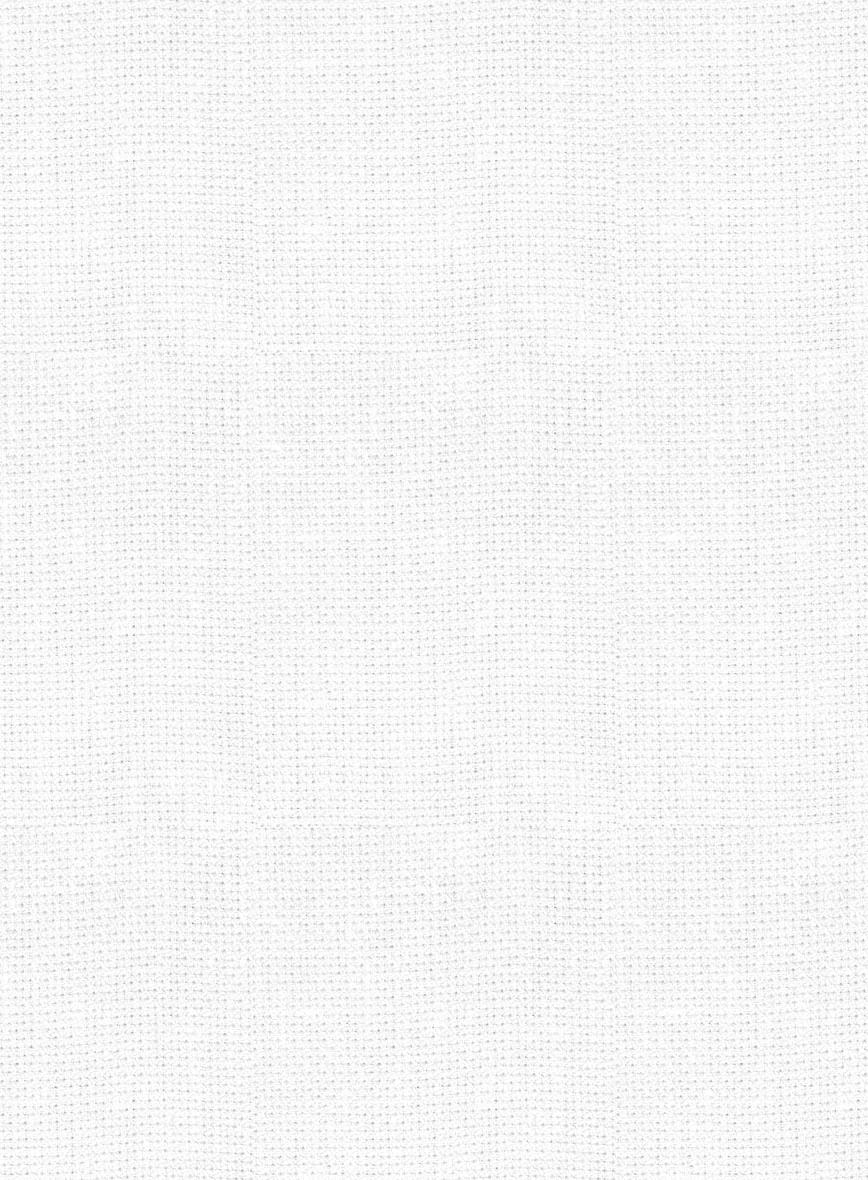 Italian Prato White Dobby Linen Suit - Image 7