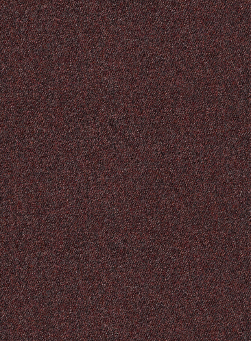 Italian Quelo Wine Twill Flannel Pants - Image 3