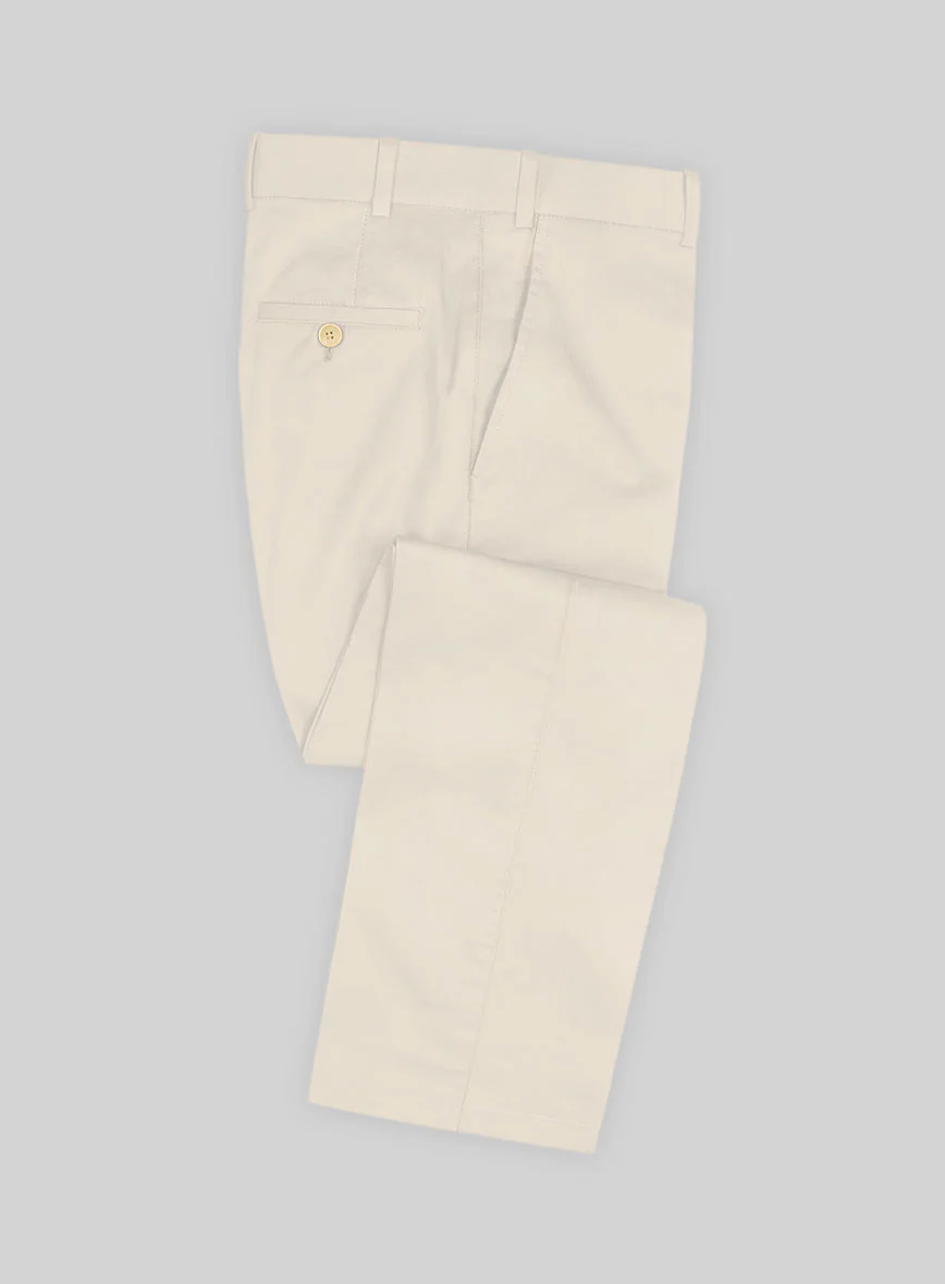 Italian Sandy Beach Cotton Stretch Suit - Image 4