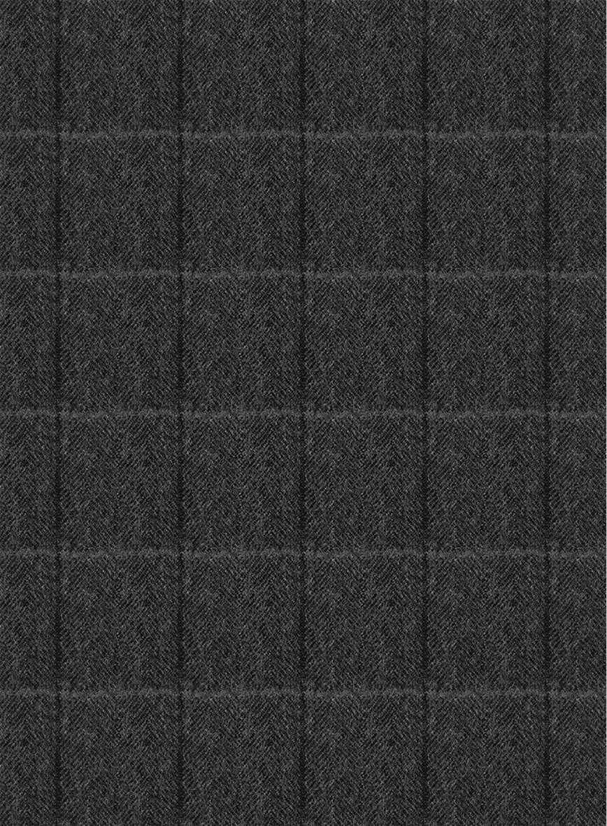 Italian Serto Checks Tweed Suit - Image 6