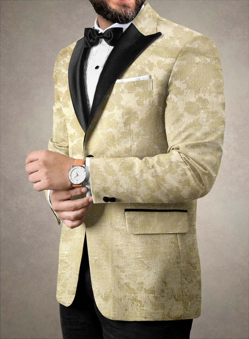 Italian Silk Almude Tuxedo Suit - Image 2