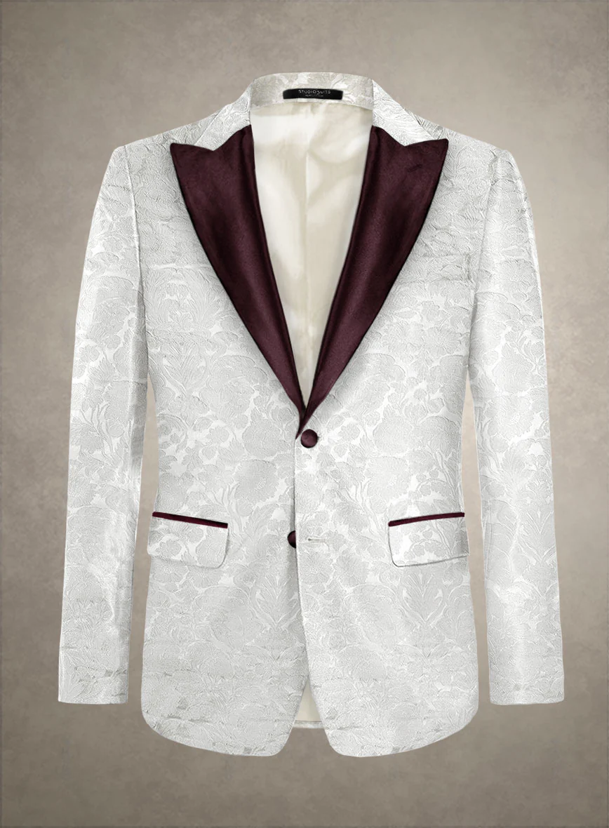Italian Silk Cinea Tuxedo Blazer