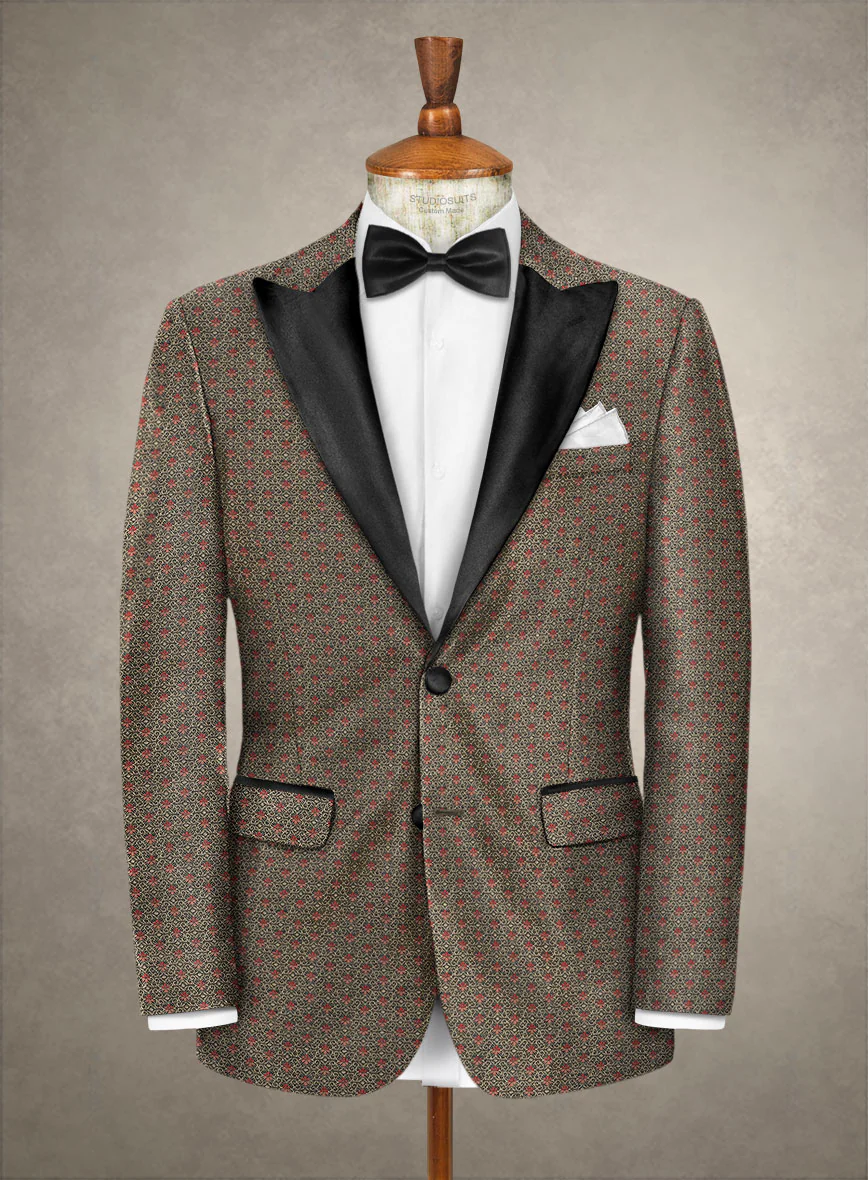 Italian Silk Einal Tuxedo Jacket