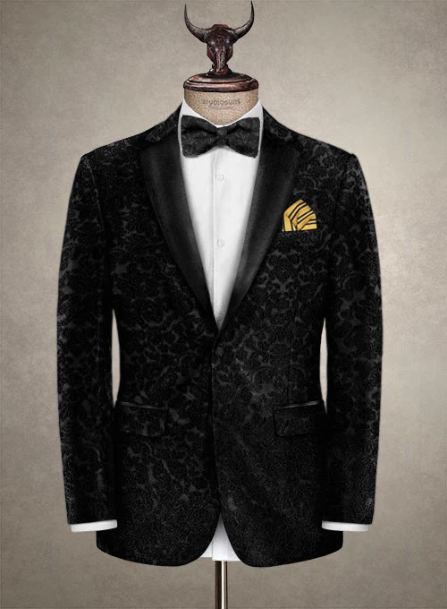Italian Silk Lenti Tuxedo Jacket