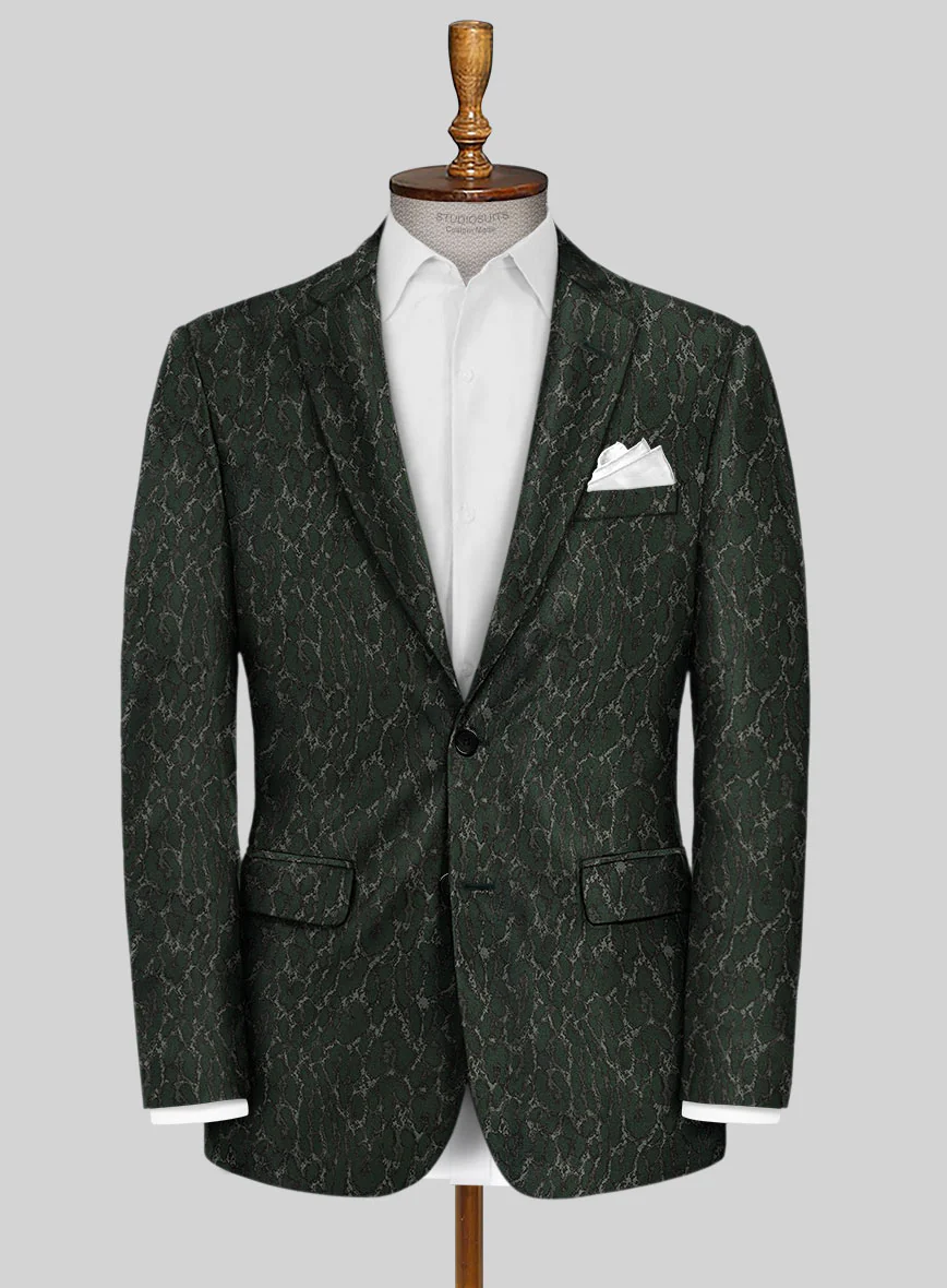 Italian Silk Lycra Adrian Jacket