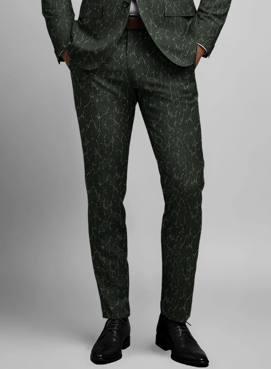Italian Silk Lycra Adrian Pants - Image 2