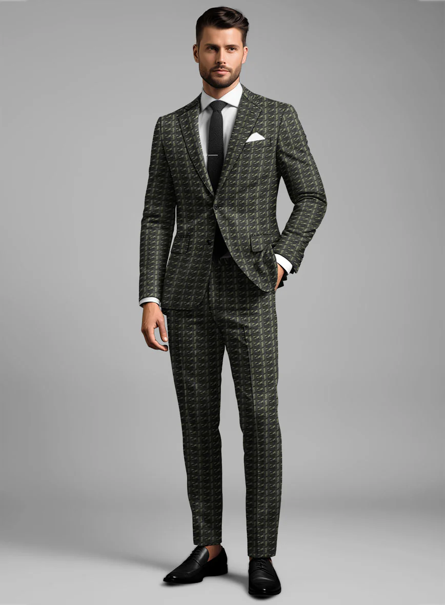 Italian Silk Lycra Benedetta Suit