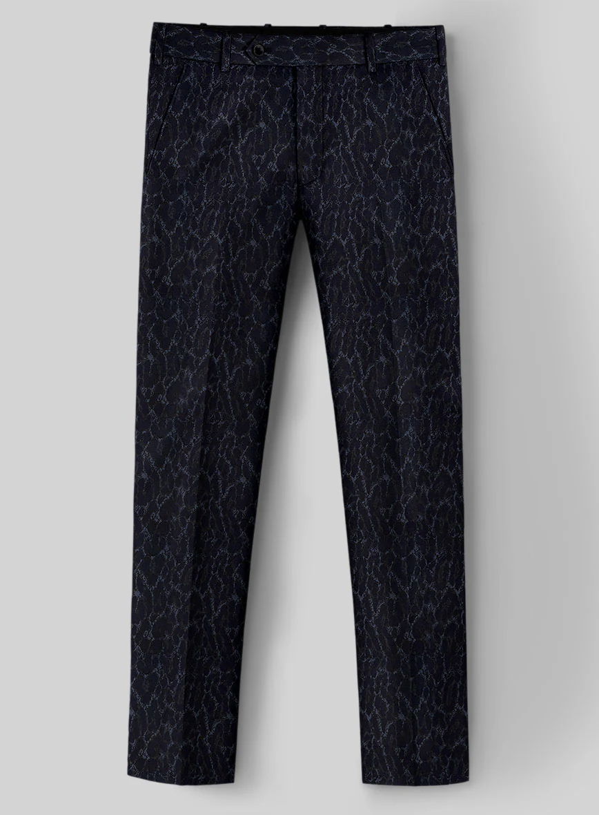 Italian Silk Lycra Tomas Pants