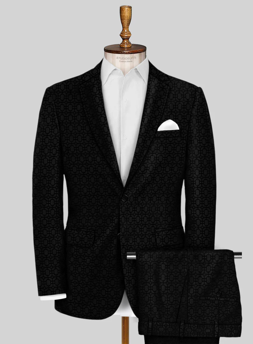 Italian Silk Lycra Virgilio Suit