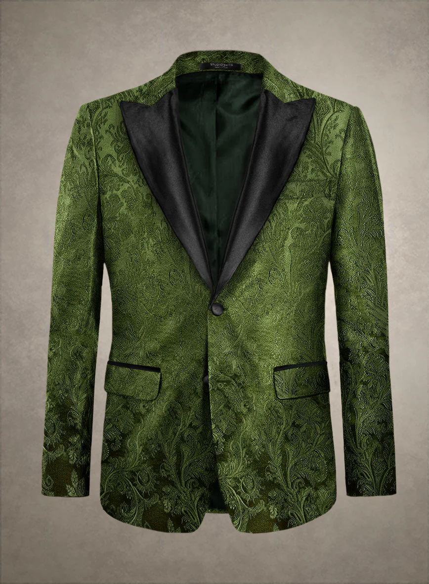 Italian Silk Ranci Tuxedo Blazer