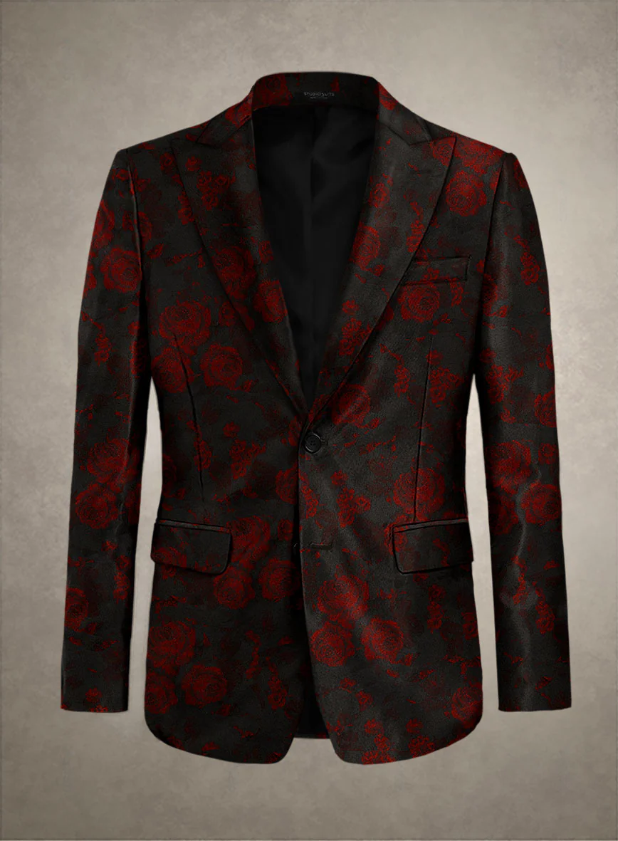 Italian Silk Rosaire Jacket