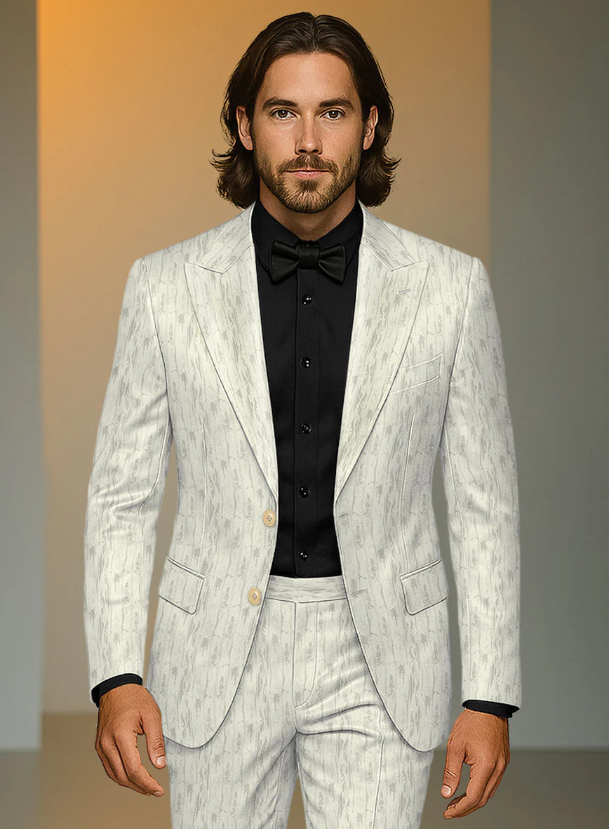 Italian Silk Silvanna Suit - Image 3