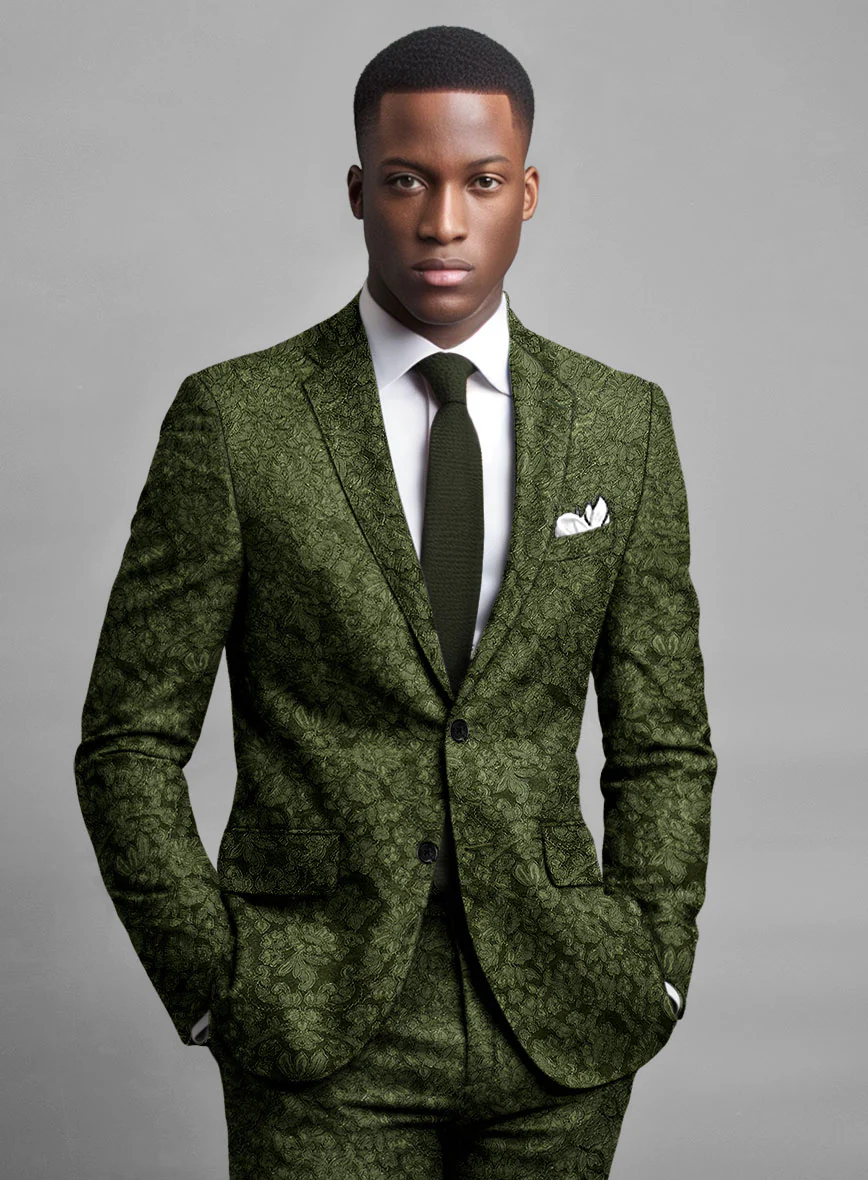 Italian Silk Vesta Suit - Image 3