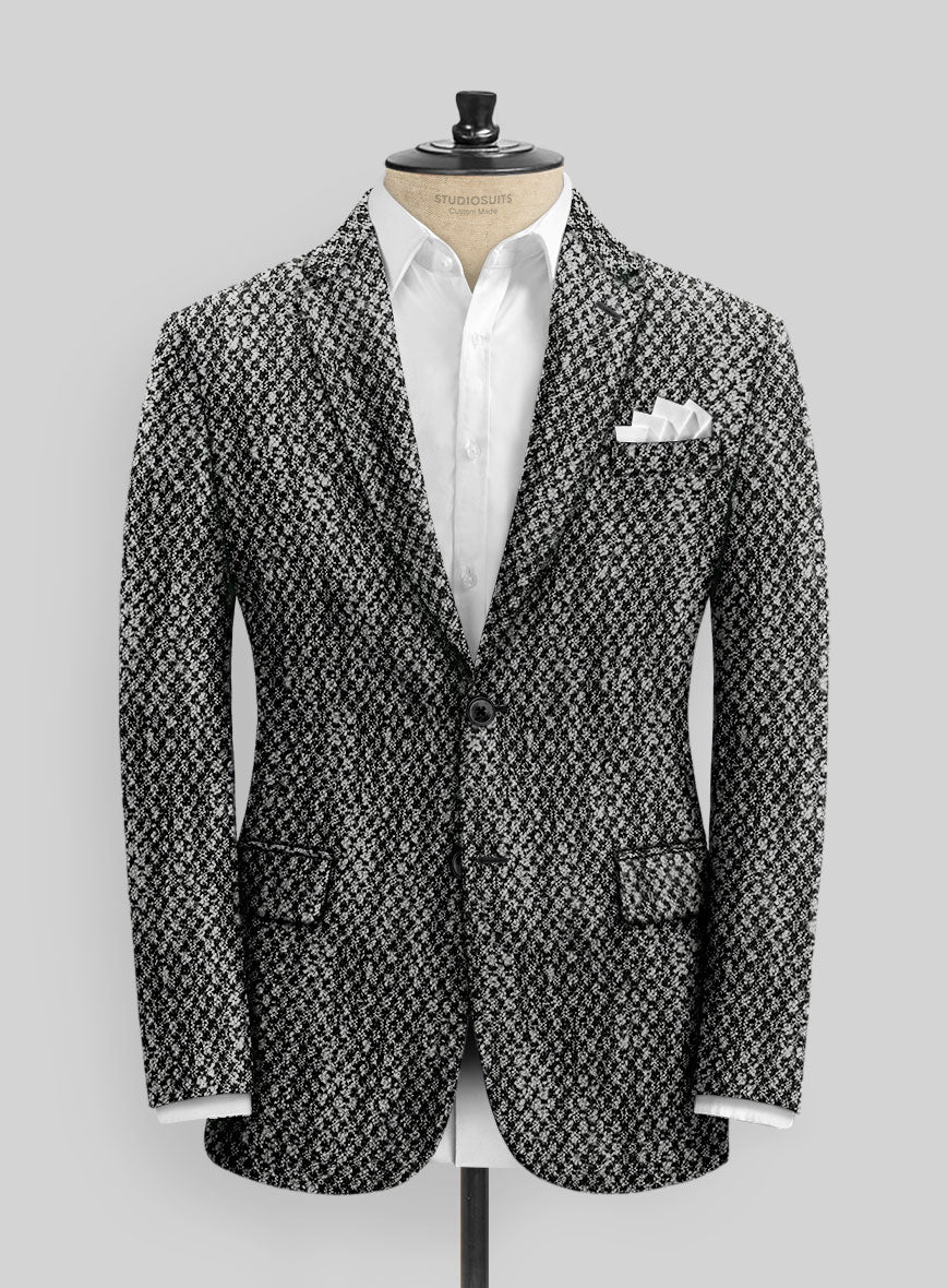 Italian Siqui Boucle Wool Jacket