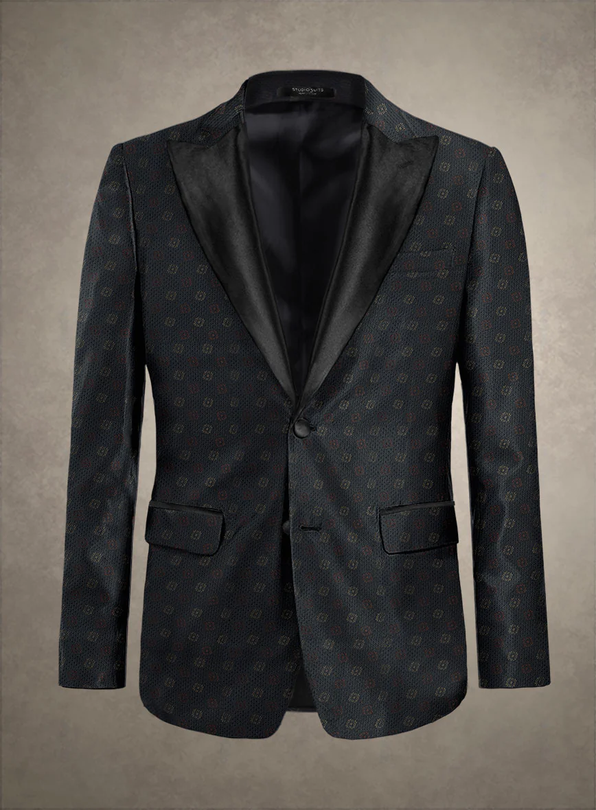 Italian Smeralda Tuxedo Blazer