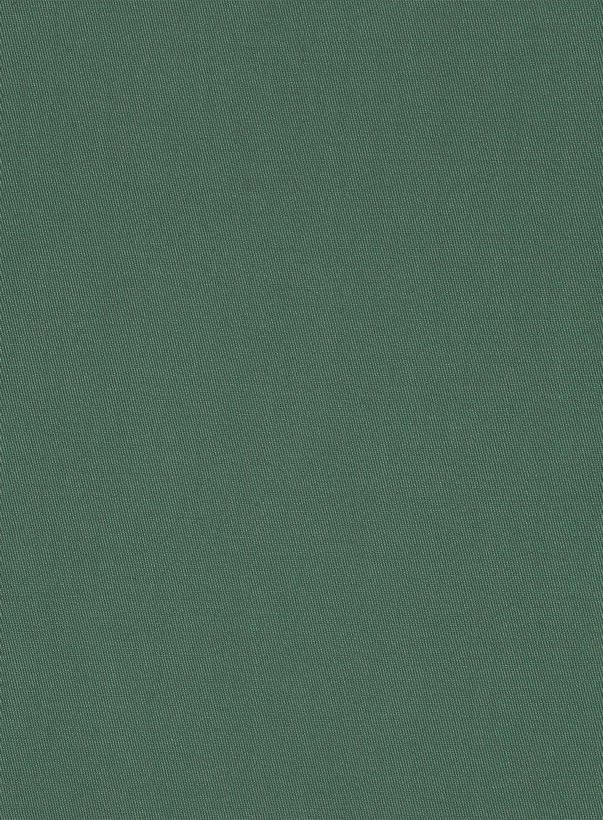Italian Spring Green Cotton Stretch Suit - Image 6