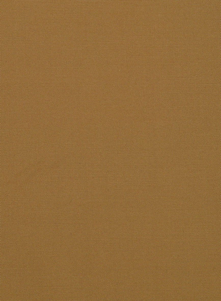 Italian Tan Cotton Stretch Suit - Image 6