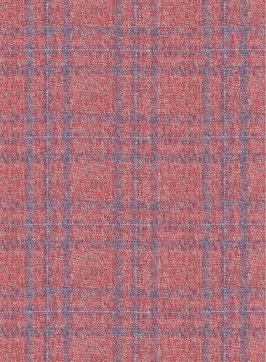 Italian Taquio Rouge Wool Suit - Image 5