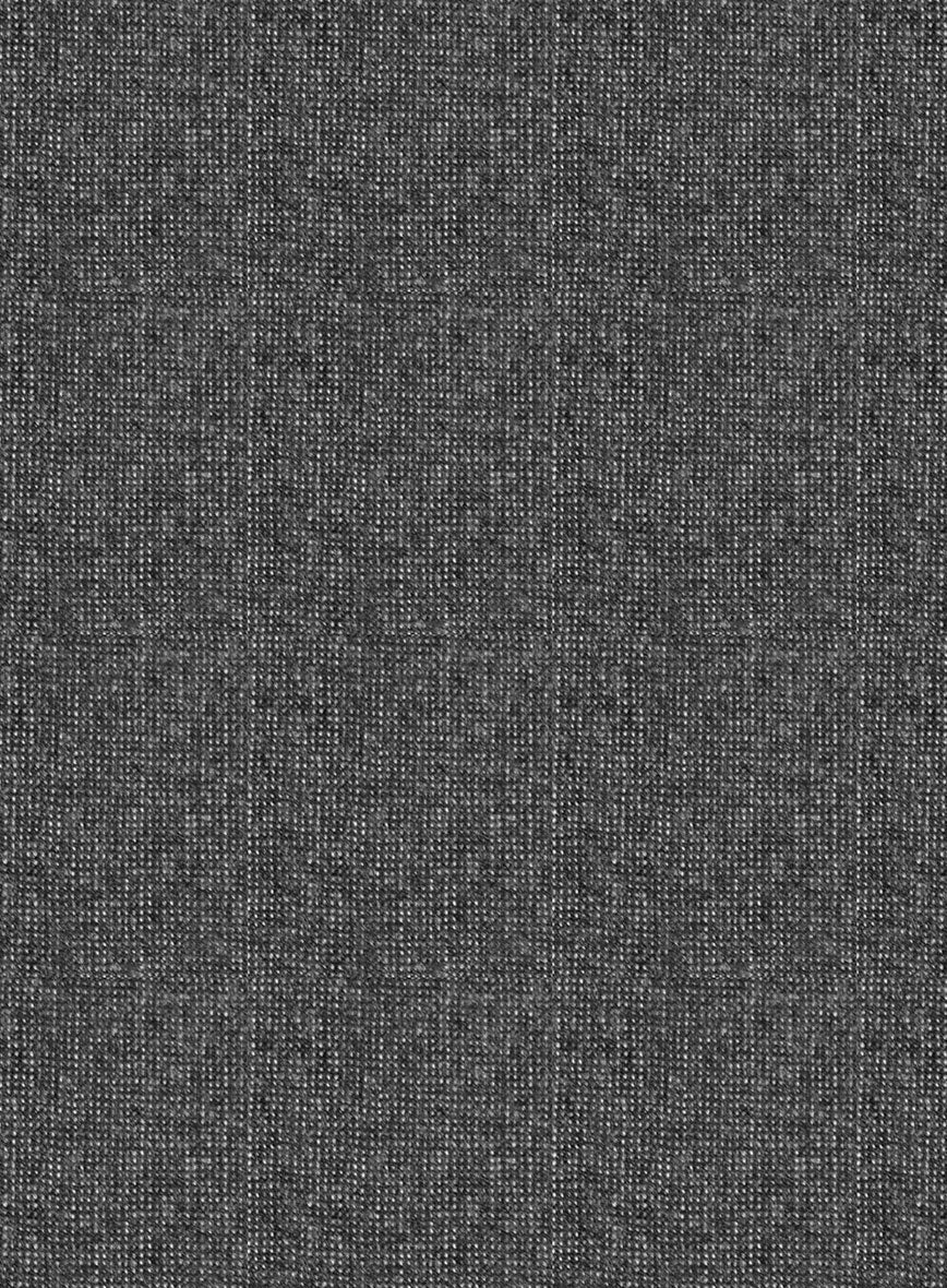 Italian Tavi Gray Nailhead Flannel Jacket - Image 2