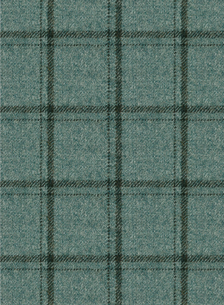 Italian Tealmoor Check Tweed Jacket - Image 3