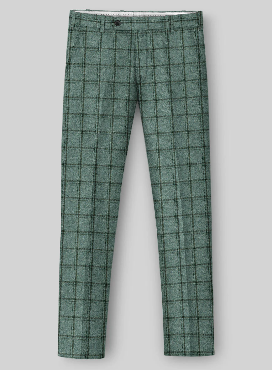 Italian Tealmoor Check Tweed Suit - Image 4