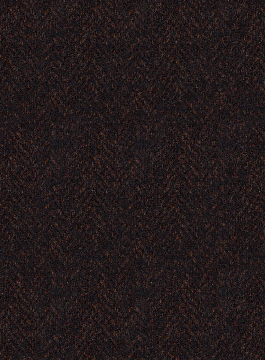 Italian Tweed Herringbone Urbano Jacket - Image 4