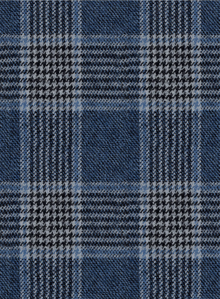 Italian Vincenzo Check Tweed Jacket - Image 4
