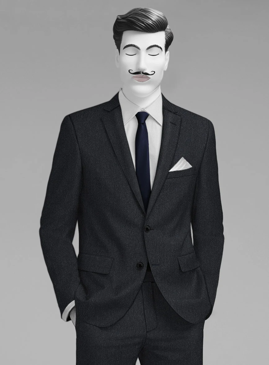 Italian Wool Carone Suit - Image 4