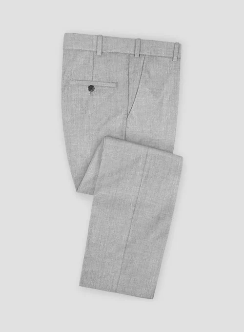 Italian Wool Cashmere Harbour Gray Suit - Image 4