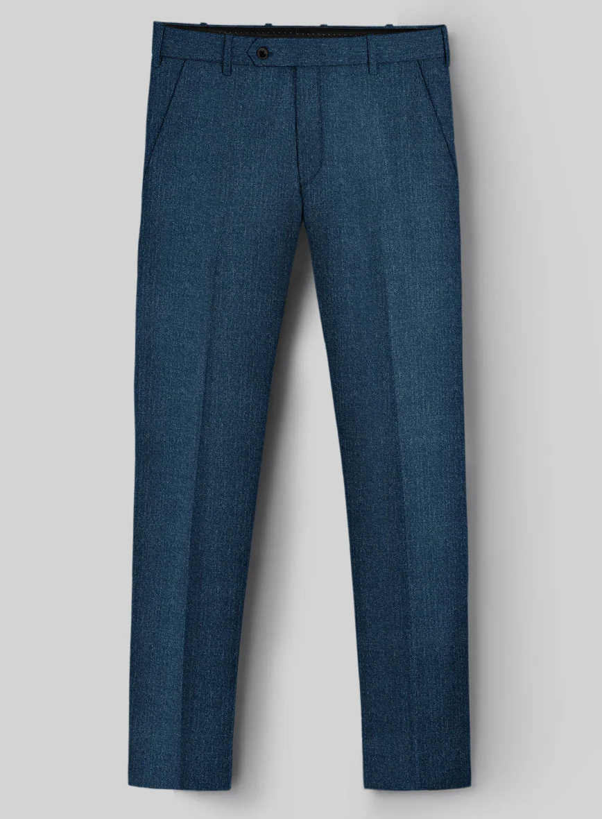 Italian Wool Cashmere Linen Eraldo Pants