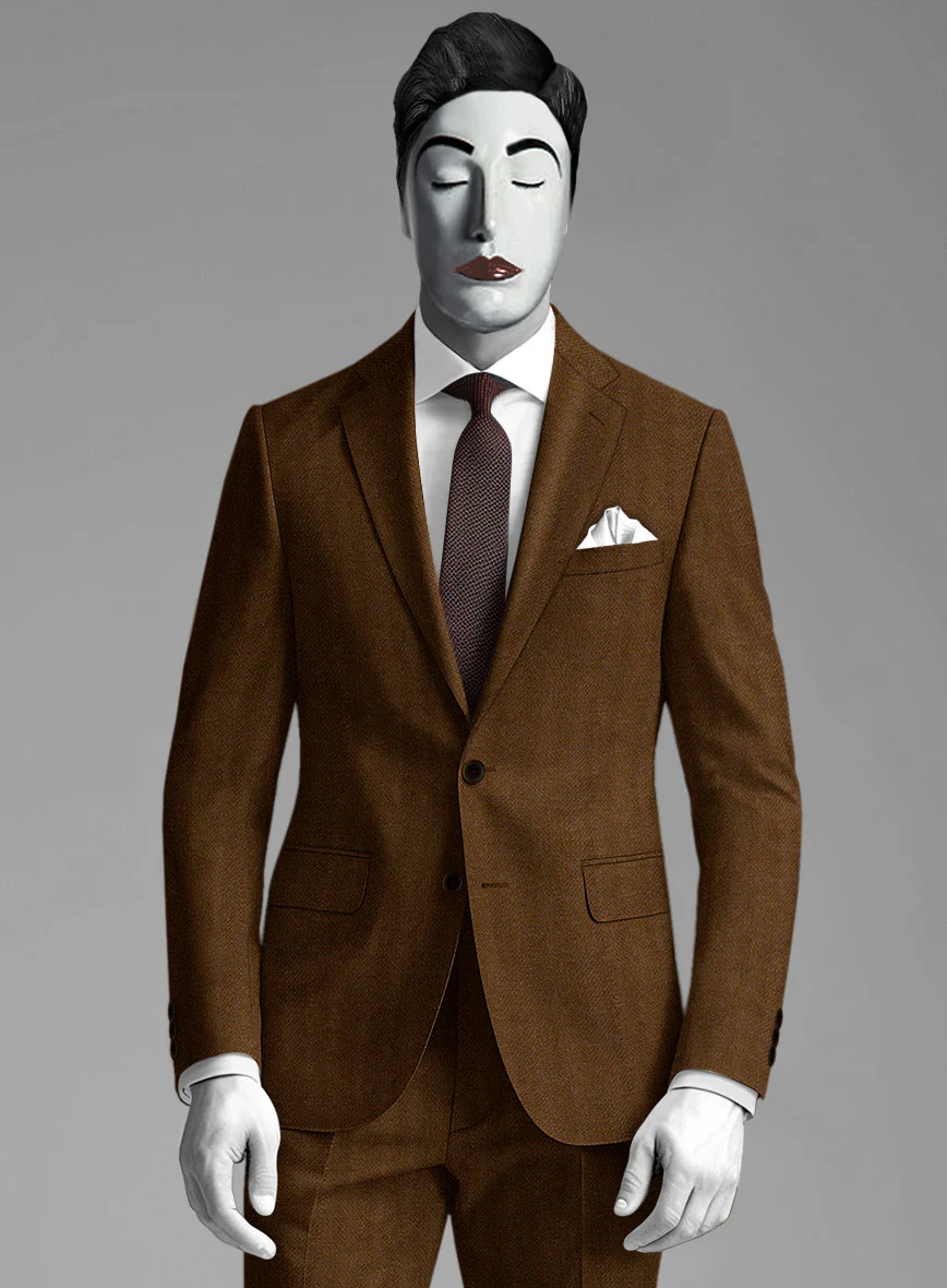 Italian Wool Cashmere Omar Suit - Image 4
